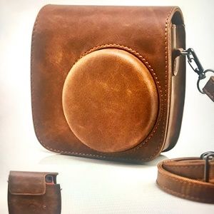 Hello Helio Vintage PU Leather Case for Fujifilm